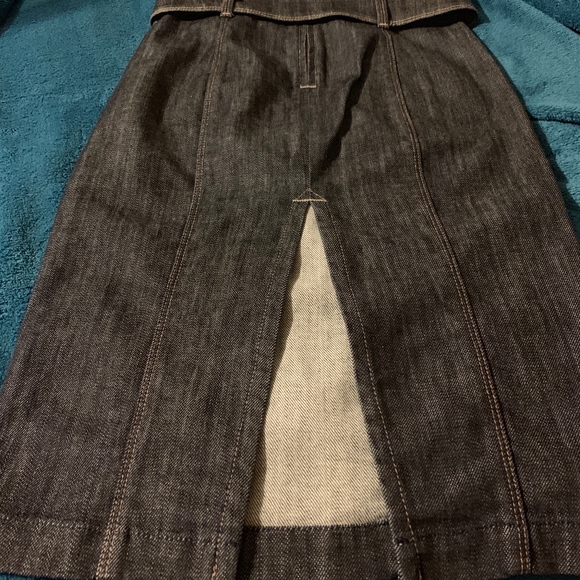 7 FOR ALL MANKIND DENIM SKIRT - Picture 3 of 7